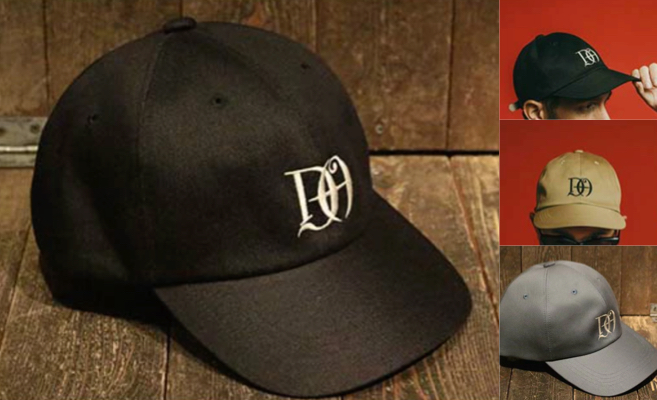 DRESS HIPPY（ドレスヒッピー）ブラックのロゴキャップ