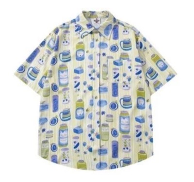 HOOK(フック)フロントに遊び心満載のわんちゃんプリント