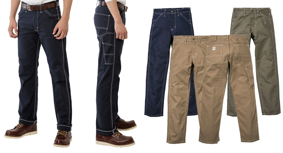 Lee(リー)ネイビーのデニムパンツ