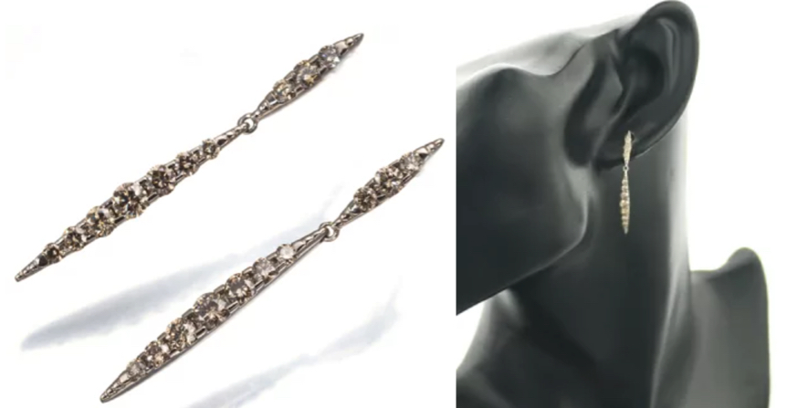 KASHIKEYダイヤモンドピアス