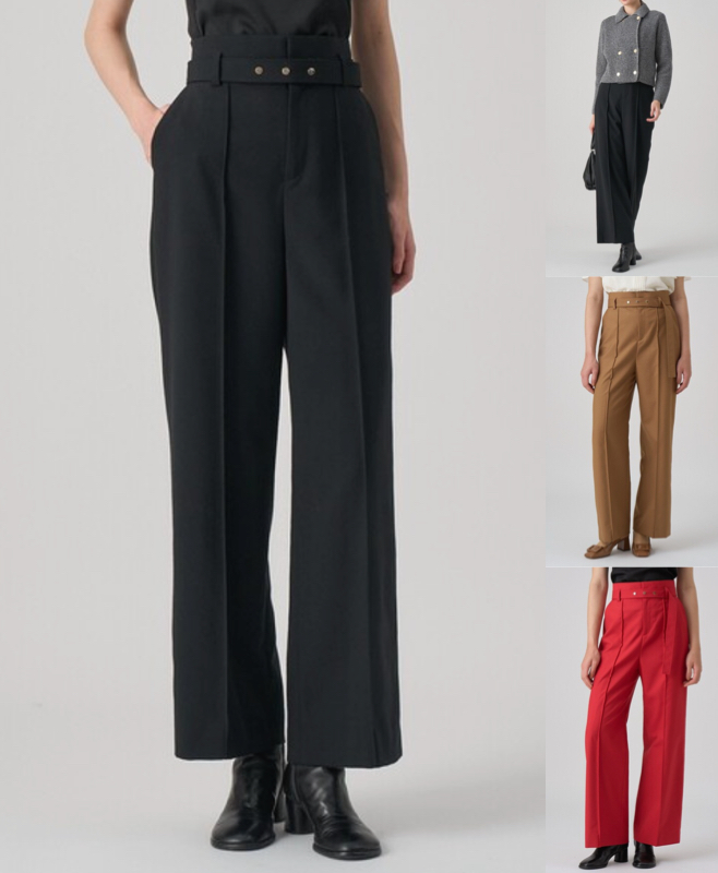 ANAYIブラックのパンツ