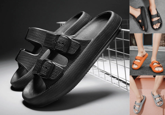 ブラックのサンダル