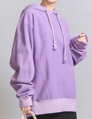 ユナイテッドアローズパープルのパーカー