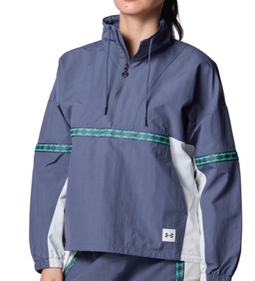 UNDER ARMOUR (アンダーアーマー)ブルーグレーのアノラックジャケット