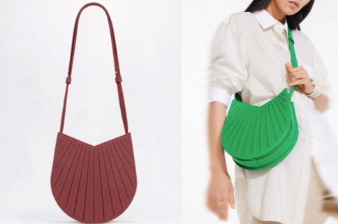 camillefournetボルドーのショルダーバッグ