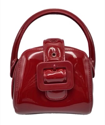 CHARLES&KEITH(チャールズアンドキース)赤いハンドバッグ