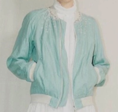 suzukitakayuki(スズキタカユキ)サックスブルーのブルゾン