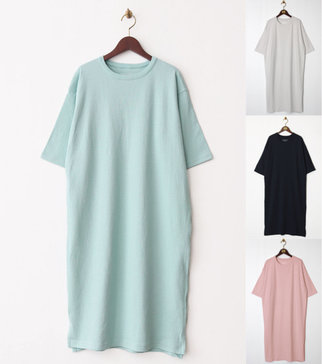 TENERITA(テネリータ)サックスブルーのワンピース