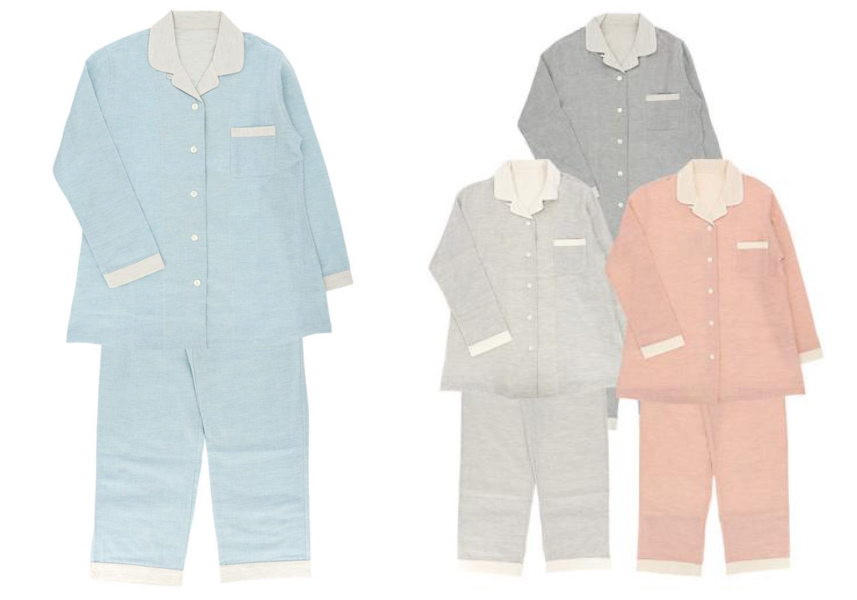 NAIGAI（ナイガイ）ターコイズブルーのパジャマ