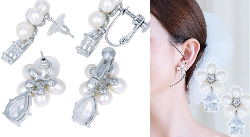 lovetiaraパールピアス・イヤリング