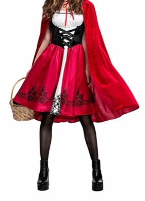 赤ずきんちゃんコスプレ