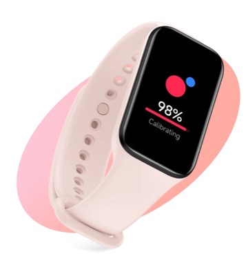 ピンクの腕時計