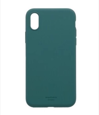 グリーンのスマホケース