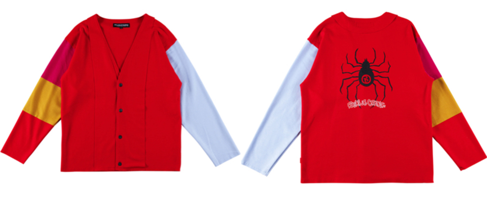 ROLLING CRADLE（ローリングクレイドル）赤いカーディガン