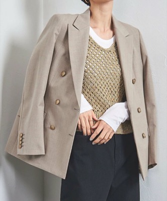 UNITED ARROWS（ユナイテッドアローズ）ライトベージュのジャケット