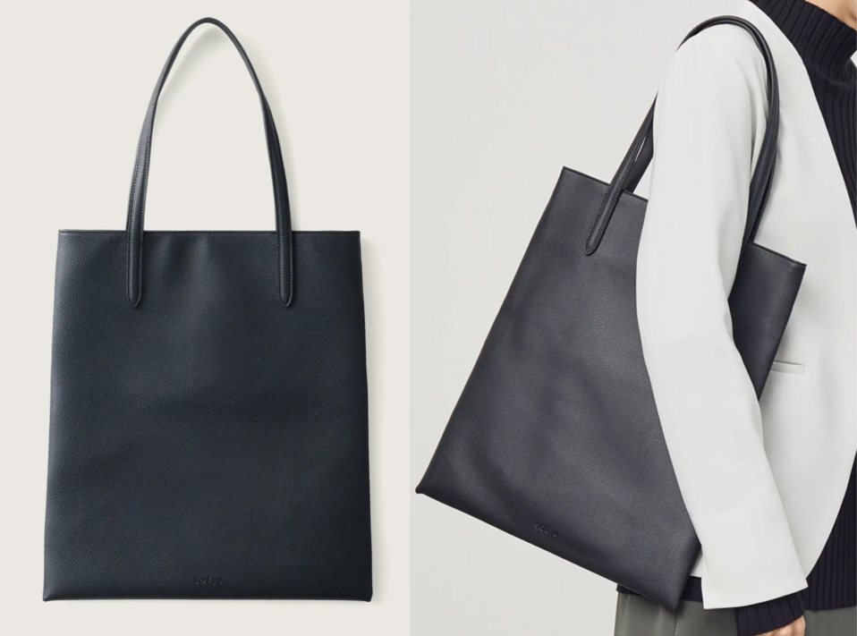 SOÉJU（ソージュ）ネイビーのトートバッグ