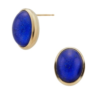 VENDOME AOYAMA(ヴァンドーム青山)ブルーxゴールドのピアス