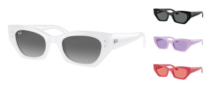 Ray-Ban(レイバン)ホワイトのサングラス