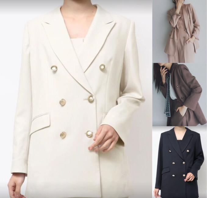 TONALホワイトのジャケット