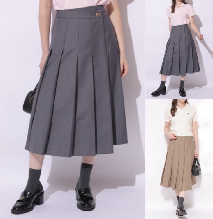 Rirandture(リランドチュール)グレーのプリーツジャケット