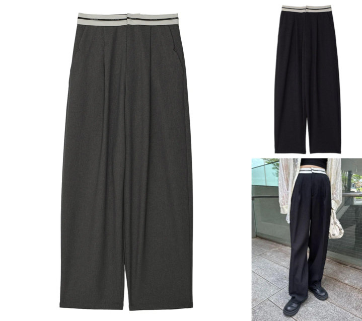 Ameri Vintage(アメリヴィンテージ)ダークブラウンのパンツ