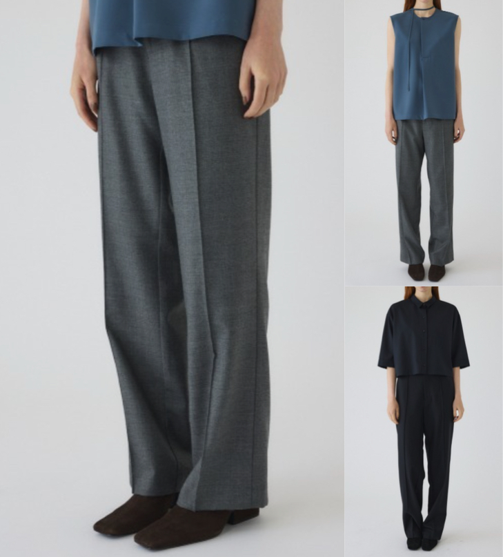 RIM.ARK
Both sides slit PT グレーのパンツ