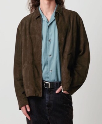 MONKEY TIME（モンキータイム）カーキのスエードジャケット