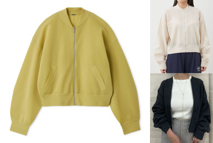 Mila Owen（ミラオーウェン）イエローのブルゾン