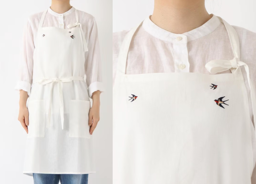 【ドラマコラボ】 じゃあ、あんたが作ってみろよ 刺繍エプロン