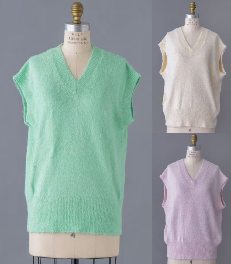 BLAMINK(ブラミンク)ミントグリーンのベスト