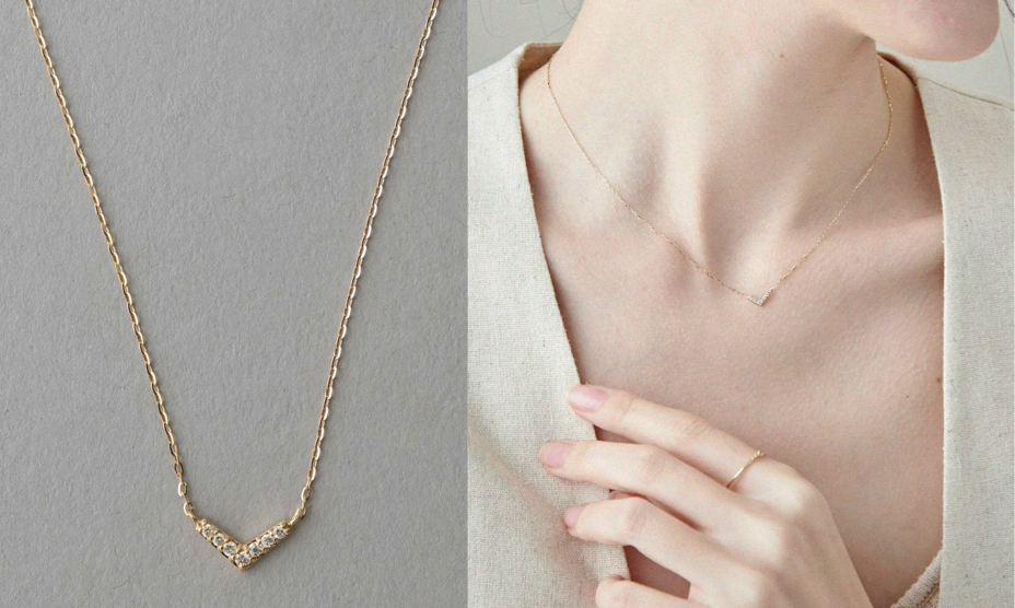 ete(エテ)ゴールドxダイヤのネックレス