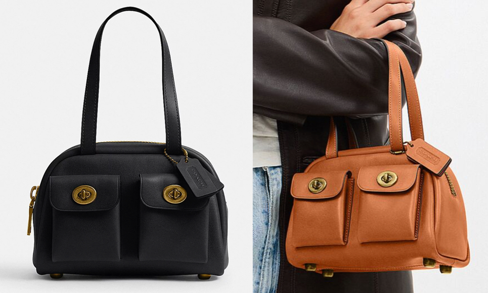 COACH（コーチ）ブラックのミニバッグ