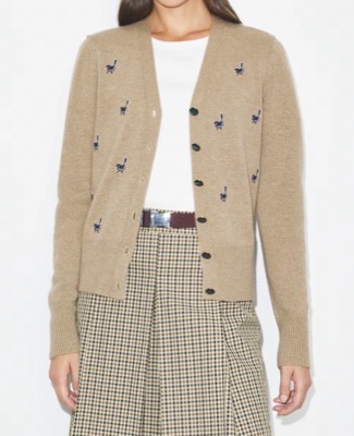 TORY BURCH（トリーバーチ）ベージュのカーディガン