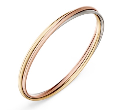 Cartier(カルティエ)3連ゴールドのブレスレット