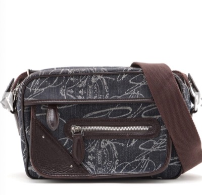 ベルルッティデニムショルダーバッグ