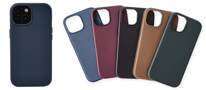  UNiCASEネイビーのスマホケース