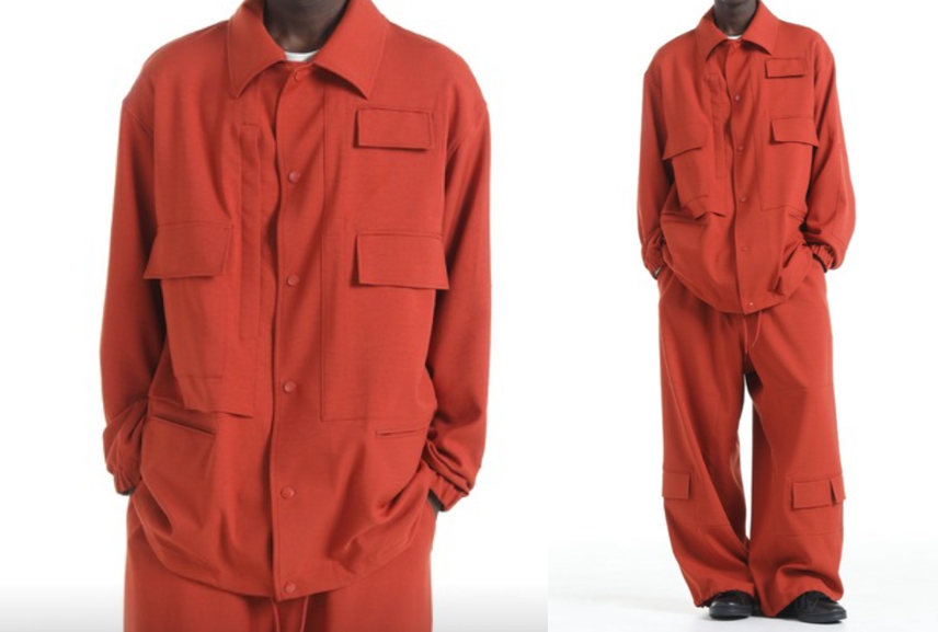 Y-3（ワイスリー）オレンジのジャケット