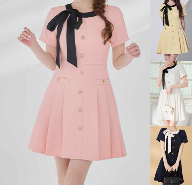 GINZA COUTURE（ギンザクチュール）ピンクのドレス