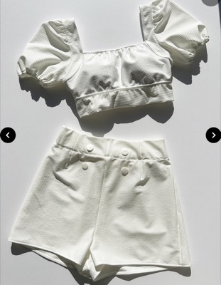 PEAK&PINE（ピークアンドパイン）ホワイトの水着