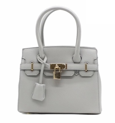 D.KELLY（ディーケリー）グレーのトートバッグ