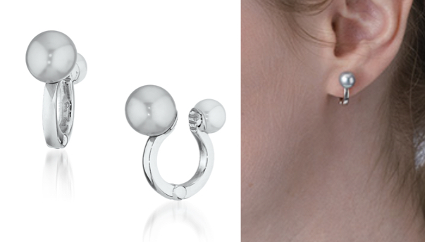 STAR JEWELRY（スタージュエリー）シルバーxパールのイヤリング