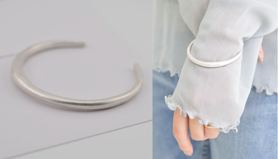 BROTHERHOOD(ブラザーフッド)シルバーのバングル