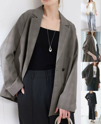 ROPÉ PICNIC（ロペピクニック）グレーのジャケット