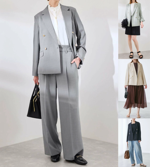 ROPÉ PICNIC(ロペピクニック)グレーのパンツ