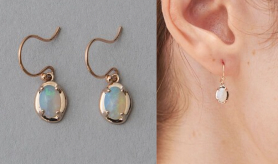 ete(エテ)オパールのピアス