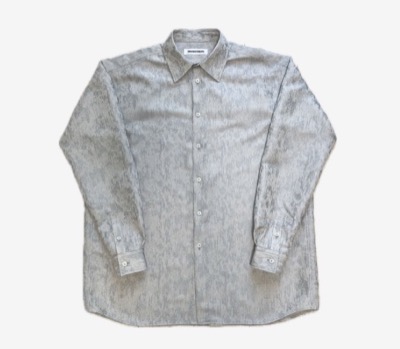 TAKAHIRO ISHIKAWA（タカヒロイシカワ）ブルー系のジャガードシャツ