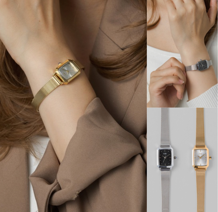 VATSURICAゴールドの腕時計