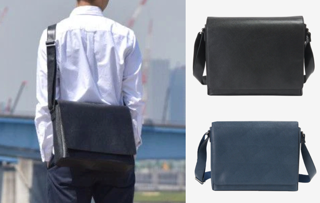 TRANSIC(トランジック)ブラックのショルダーバッグ