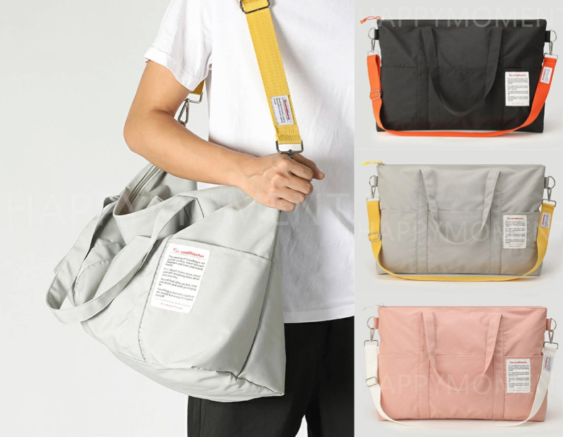 グレーのトートバッグ