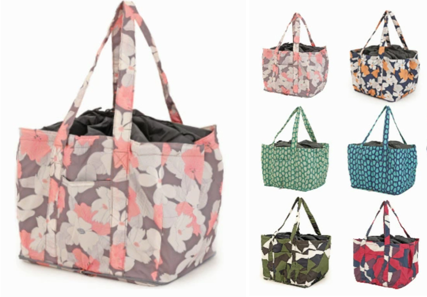 eitoshow（エイトショー）ピンク系の花柄エコバッグ